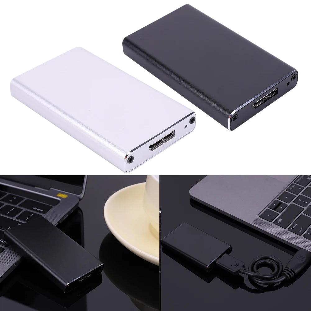 MSATA USB 3.0 ϵ ̺ ̽, ܺ ָ Ʈ ũ ڽ,  UASP SSD Ŭ  ̽, MSATA SSD ϵ ũ